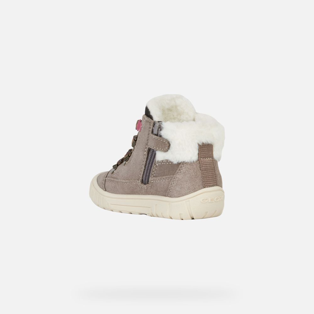 Geox Bebek Bot Koyu Gri - Omar Girl - TSY-245019